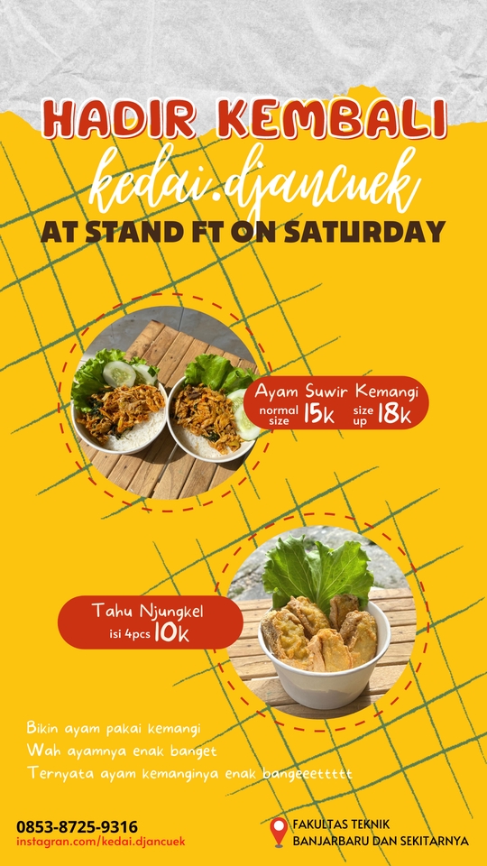 Banner Online - Desain Pamflet Sosial Media : Feeds, Instastory, dll - 3