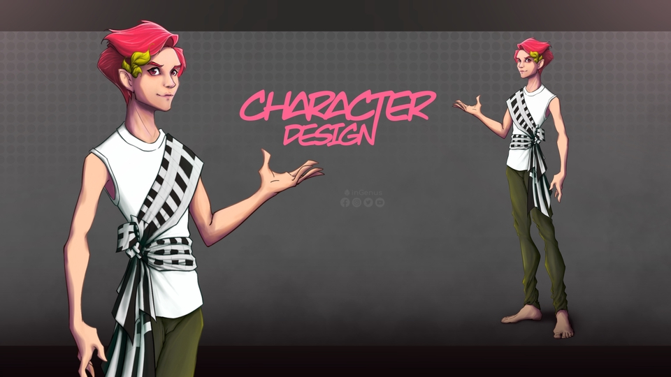 ออกแบบ Character & Mascot - รับออกแบบตัวละคร 2D (CHARACTER DESIGN) - 7