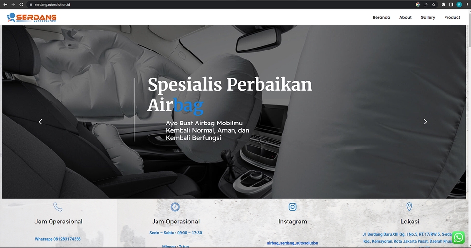 Web Development - Jasa pembuatan website Sistem informasi, Landing page, Web Portofolio, Company Profile - 2