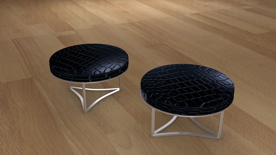 รับปั้นโมเดล 3d เก้าอี้ สไตล์โมเดิร์น 3d model 3D render