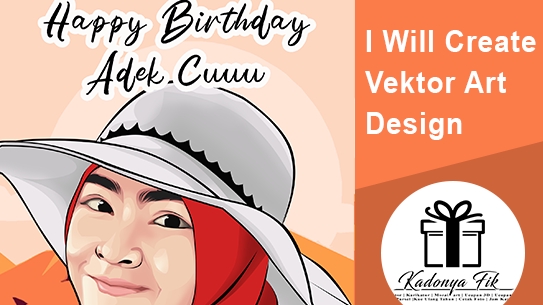 Gambar dan Ilustrasi - DESAIN VEKTOR WAJAH - 1