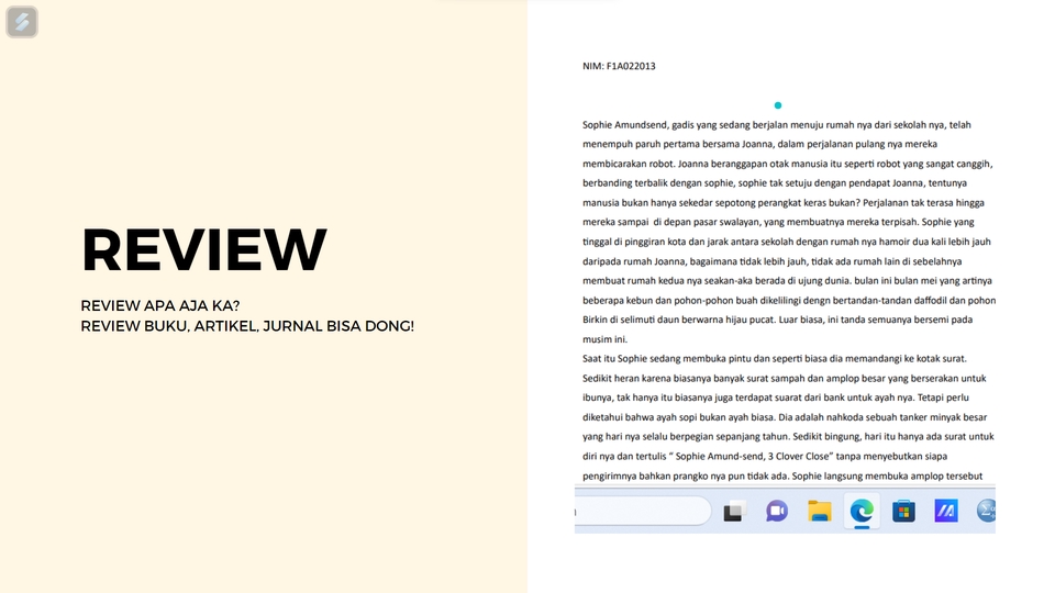 Pengetikan Umum - Pembuatan Artikel, Esai, dan Review Jurnal (Inggris & Indonesia) - 4