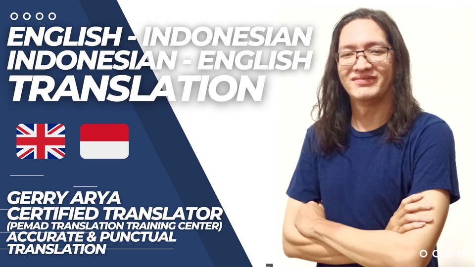 Jasa Penerjemah dan Translate Dokumen - Certified Translator: English - Indonesian