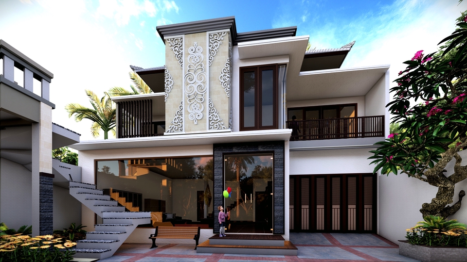 3D & Perspektif - SELAMAT DATANG, KAMI MENYEDIAKAN JASA DESAIN 2D/3D RUMAH TINGGAL, TOKO, RUKO, OFFICE DALAM 1 MINGGU - 9