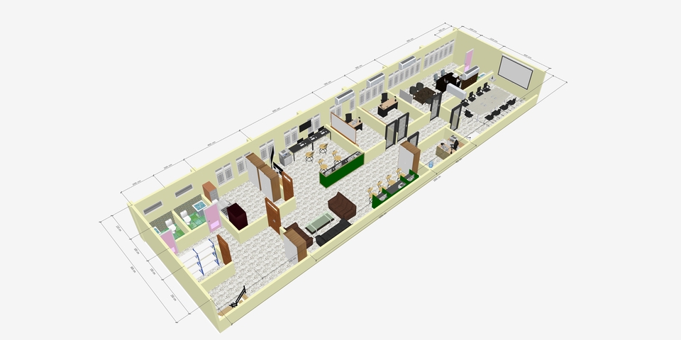 Desain Furniture - DESAIN ARSITEKTURAL 3D MODELING - 5