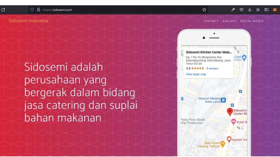Pembuatan Website Untuk Landing Page ( Statis )