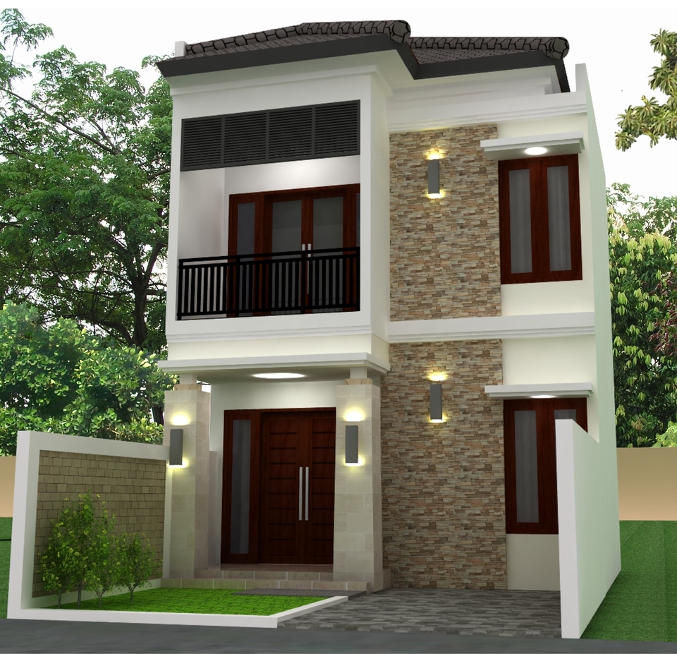 3D & Perspektif - DESAIN RUMAH AMANAH , CEPAT , DAN TERJANGKAU - 4