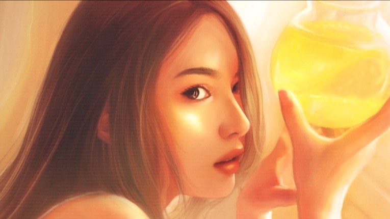 วาดภาพเหมือน Portrait - ภาพวาดคนเหมือน Portrait  แนวหวานละมุน - 1