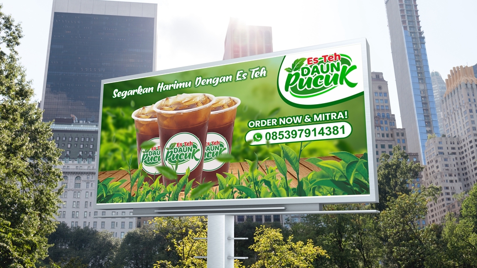 Digital Printing - Desain Flayer, Spanduk, X Banner, Roll Banner, Billboard, Backdrop - 1