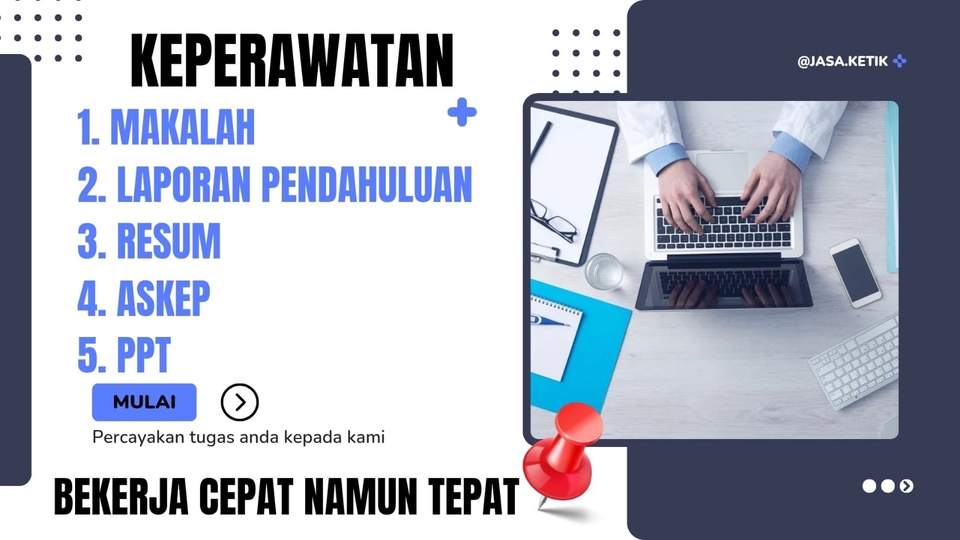 Jasa Lainnya di Penulisan dan Penerjemahan - Membuat Makalah, LP, Resum & Asuhan Keperawatan