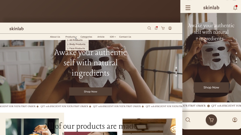UI Design for Web or App