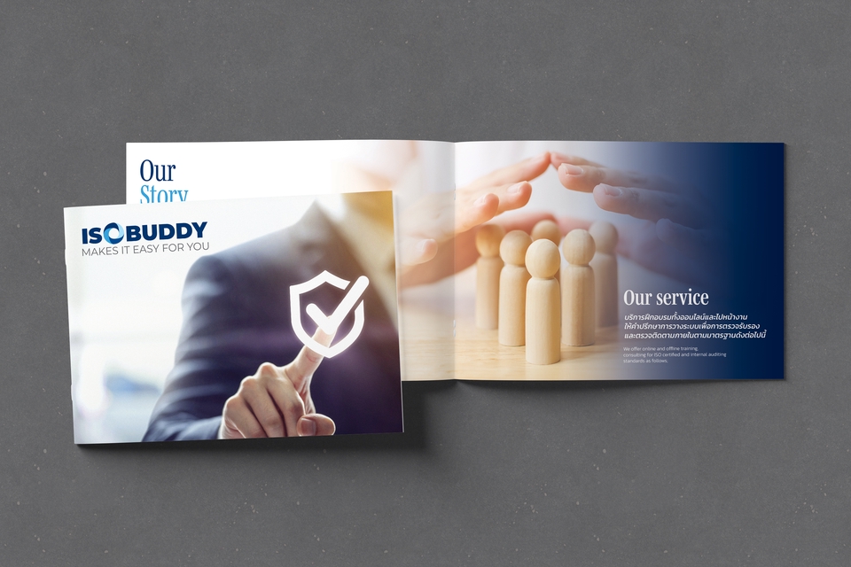 Portfolio & Resume - PORTFOLIO /COMPANY PROFILE ราคาดี! - 8