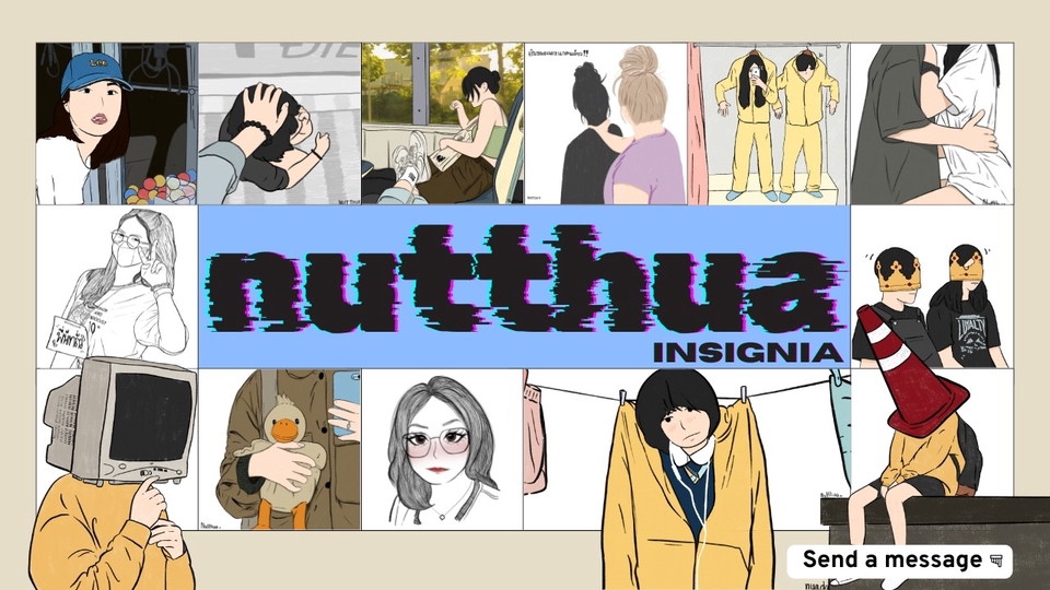 รับวาดภาพเหมือน ภาพวาดคน วาดภาพเหมือนการ์ตูน portrait งานวาดรูป illustration คน วาดภาพ ภาพวาด