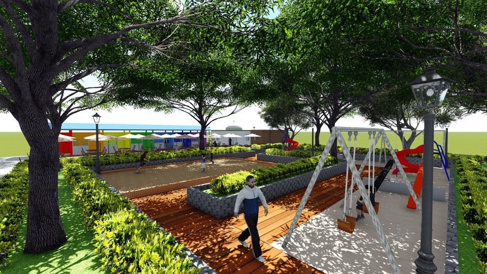 3D & Perspektif - RE-Design, 3D Design For Home, Booth & Park - - 7