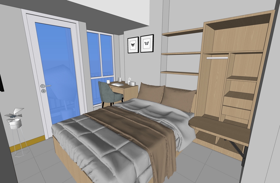 3D & Perspektif - GAMBAR 3D SKETCHUP - 24