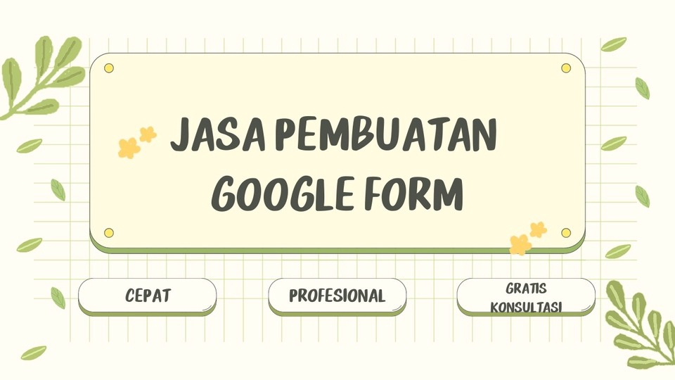 Entri Data - Pembuatan Google Form - 1