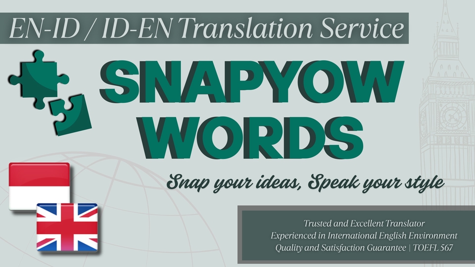 Jasa Penerjemah dan Translate Dokumen - Trusted Translator. Penerjemah Indonesia-Inggris. Translate English-Bahasa.
