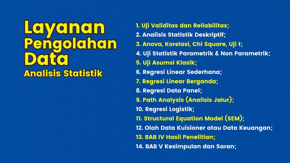 Analisis Data - Jasa Analisis Data Penelitian Skripsi, Tesis dan Disertasi (SPSS, SmartPLS, R, EViews, AMOS, STATA) - 3