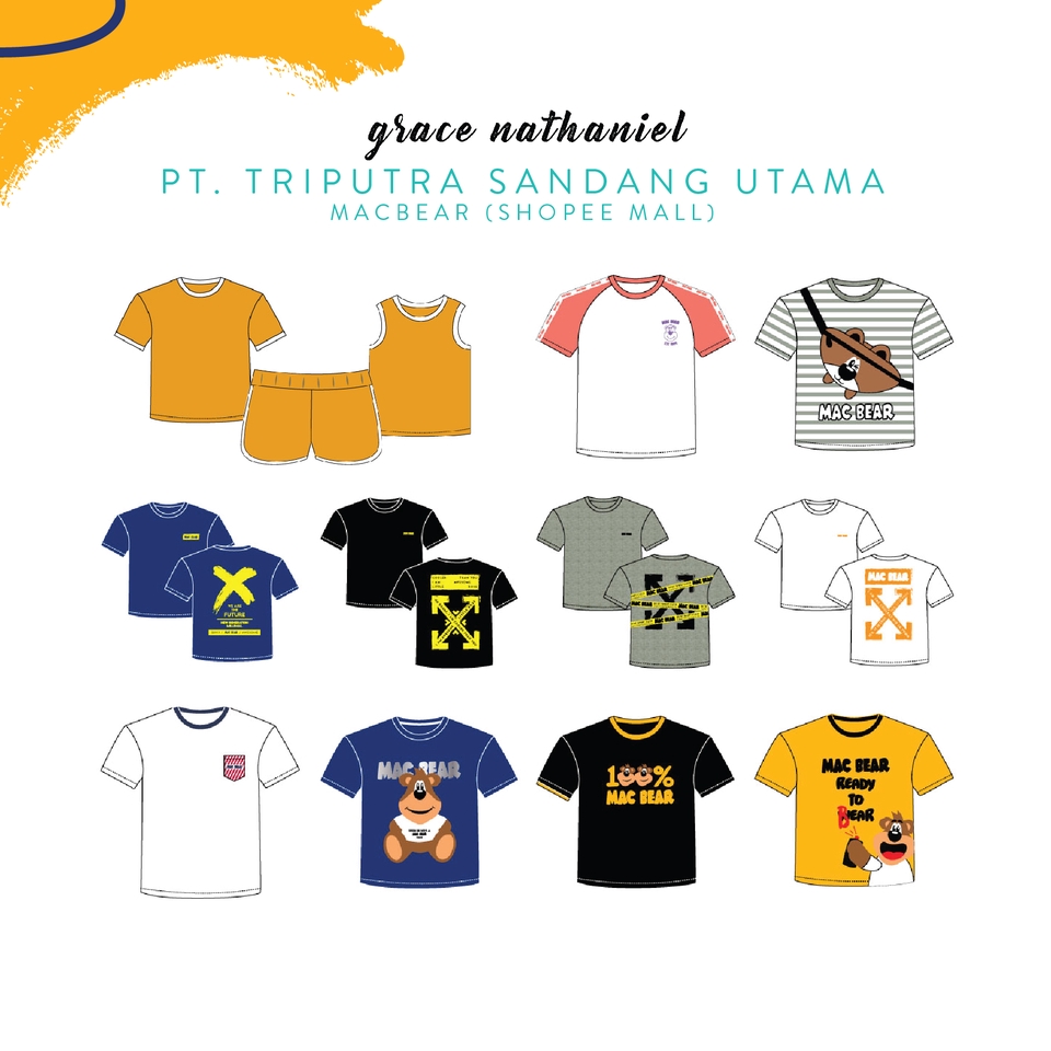 Desain Kaos & Motif - Design Kaos / TShirt Dewasa & Anak - Anak - 11