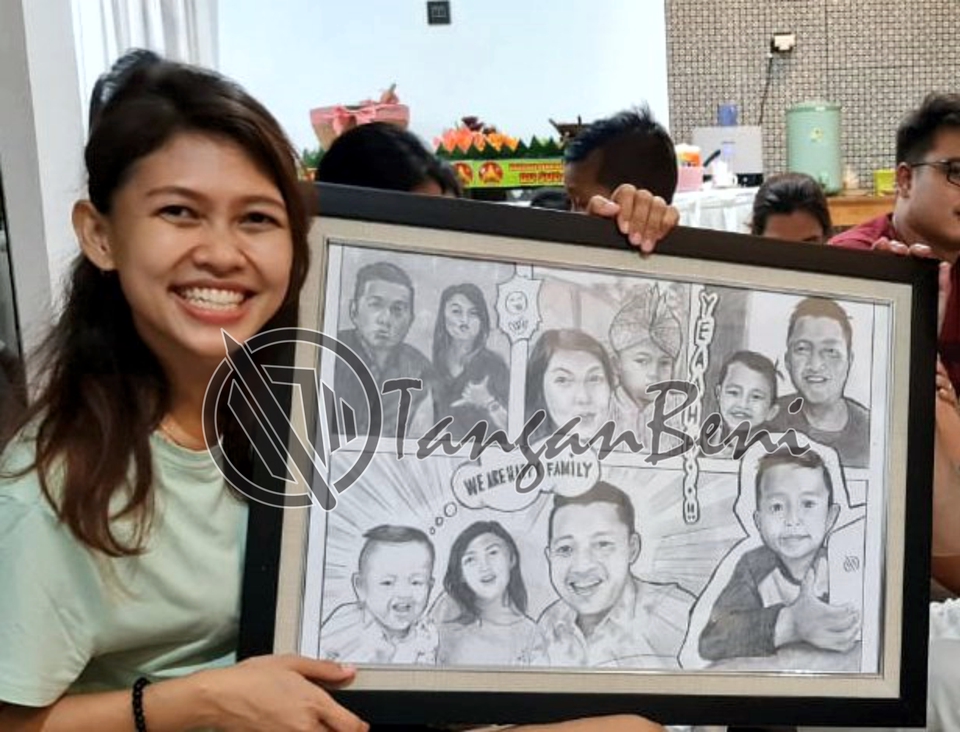 Gambar dan Ilustrasi - Gambar Komik Wajah Sendiri - 3