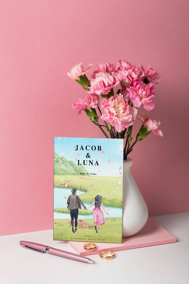 สื่อสิ่งพิมพ์และนามบัตร - รับออกแบบสื่อสิ่งพิมพ์ การ์ดเชิญ การ์ดแต่งงาน - 10