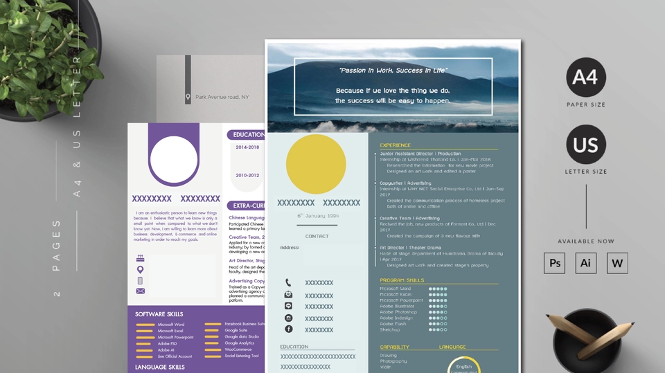 Portfolio & Resume - Visualization Portfolio & Resume - 1