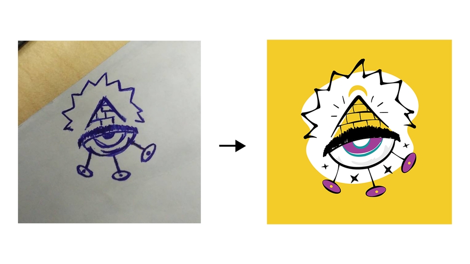 Gambar dan Ilustrasi - TRACING, REDESIGN, DESIGN VECTOR - 2