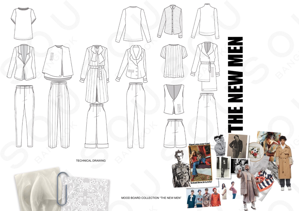 วาด/ออกแบบแพทเทิร์นเสื้อผ้า - ออกเเบบเสื้อผ้า Fashion Designer - 3