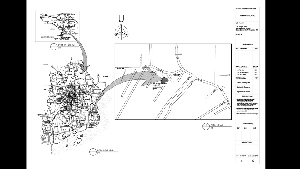 CAD Drawing - Jasa Arsitek Bali - 14