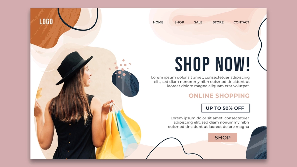 Banner Online - DESIGN BANNER ONLINE SHOP - 1