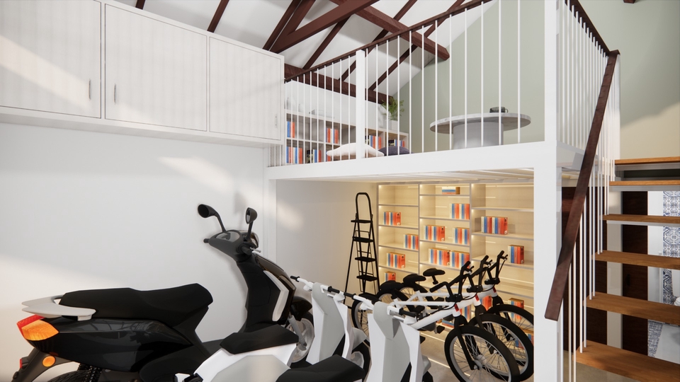 Jasa Desain Studio Podcast Minimalis Online - 3D Design Arsitektur Interior dan Eksterior