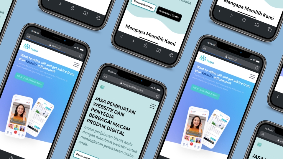 Jasa Pembuatan Website Profesional untuk Bisnis Anda. Dapatkan Website dengan Desain Modern dan Fitur Lengkap.
