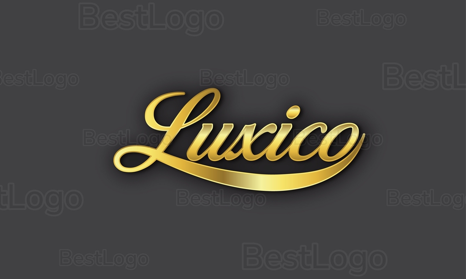 รับออกแบบโลโก้ Luxico โลโก้หรูหรา ดูแพง