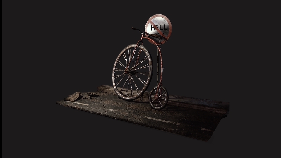 รับสร้างฉากเกม ออกแบบตัวละครเกม ฉากเกม ยุคกลาง บรรยากาศมืด