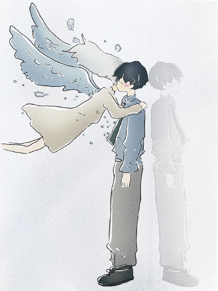 วาดภาพประกอบ - วาดภาพประกอบ สไตล์มินิมอล สีน้ำ - 3