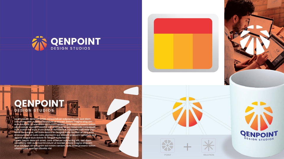 Jasa desain logo profesional dengan desain logo yang kreatif dan menarik untuk bisnis anda.