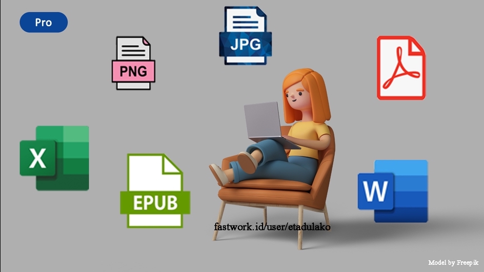 Pengetikan Umum - Jasa Konversi (Ketik Ulang) File/Dokumen (Bisa Scan) - 2