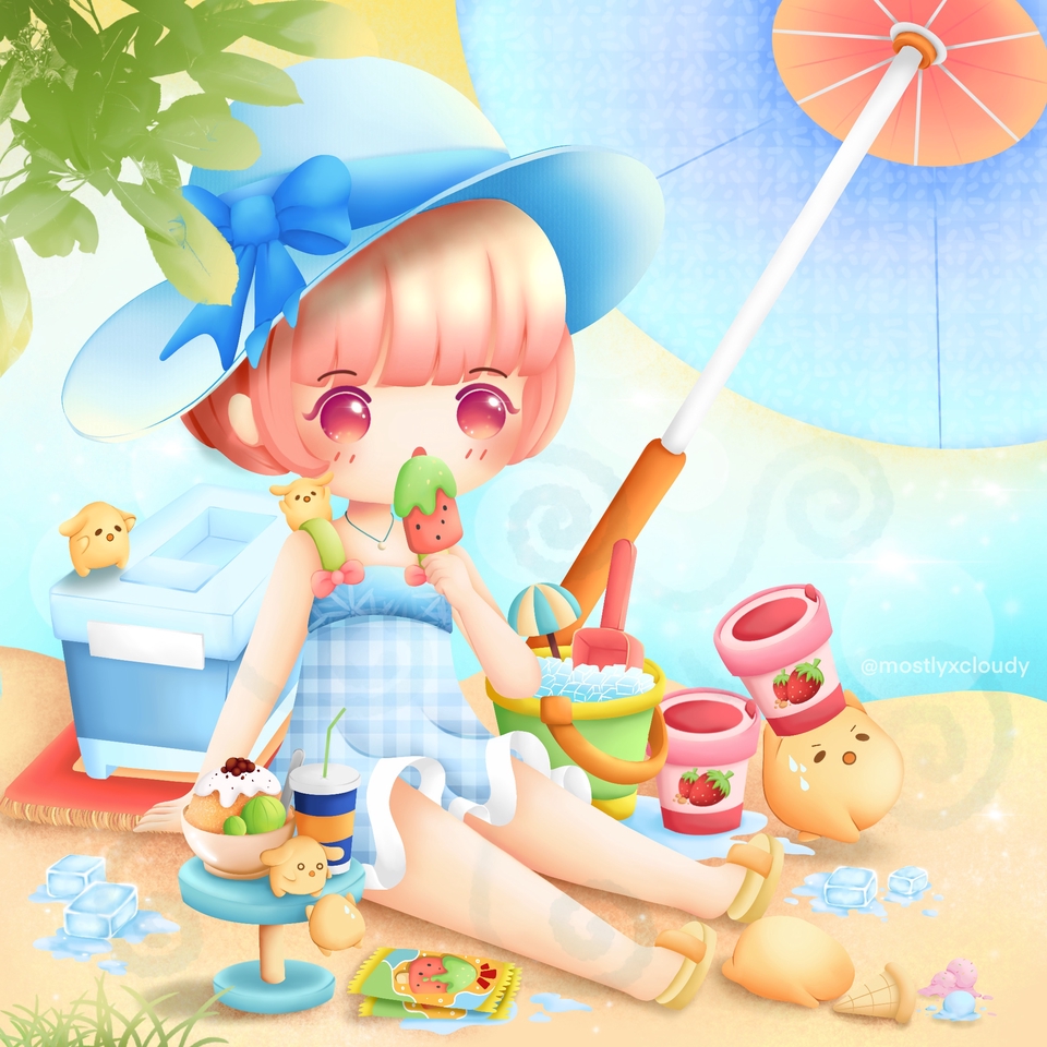 วาดภาพประกอบ - รับวาดภาพประกอบทุกรูปแบบ ปกหนังสือ/เพลง/โปสการ์ด/ตัวละคร และอื่นๆ - 7