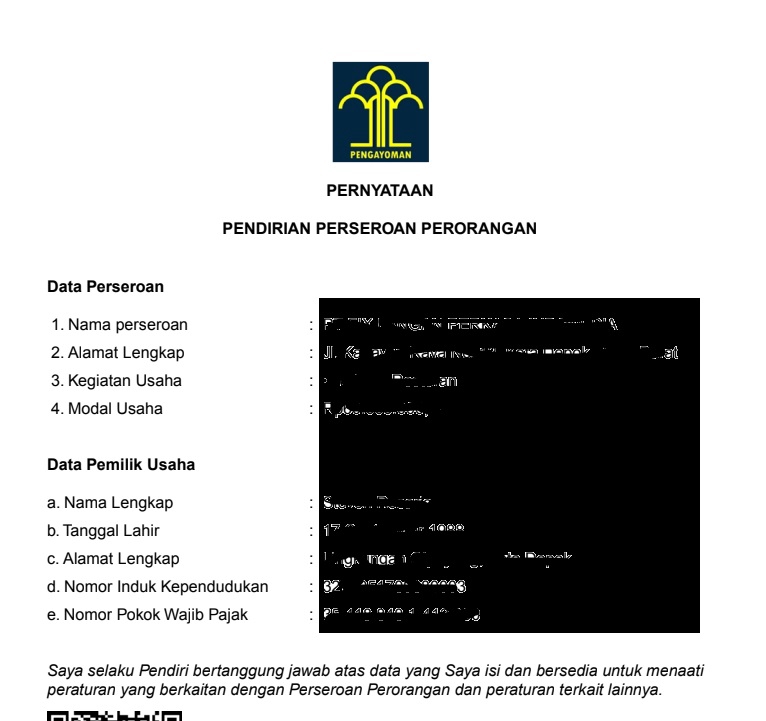 Hukum - Pendirian PT Perorangan - 5