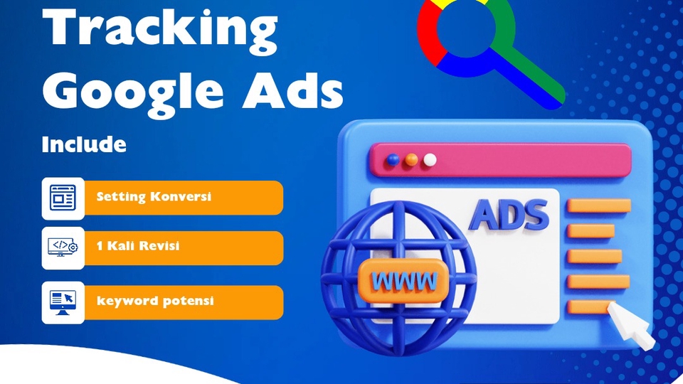Jasa Google Ads (AdWords) / Iklan Google - Jasa Tracking Konversi Google Ads 