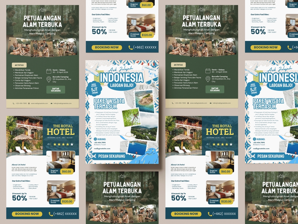 Digital Printing - Desain poster traveling - 4