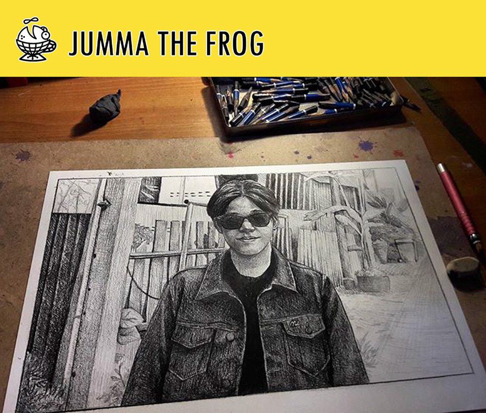 รับวาดภาพเหมือน portrait ภาพวาดคน ภาพเหมือน