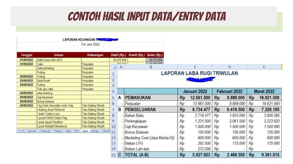 Entri Data - Input Data/Entry Data dan Pengetikan Ulang & Edit Dokumen Cepat, Rapi, dan Teliti - 4