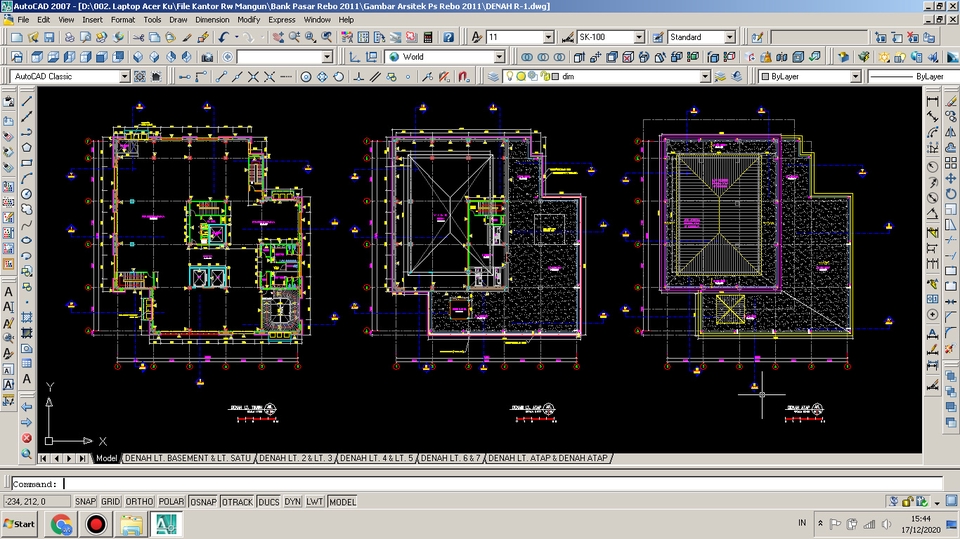 CAD Drawing - MEMBUAT GAMBAR CAD & KONSULTASI BANGUNAN SIPIL - 11