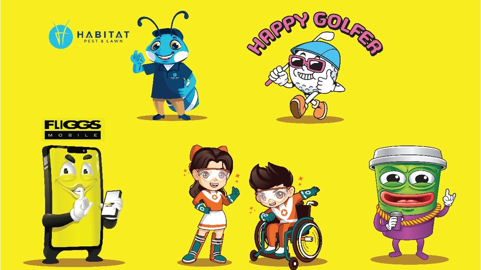 Jasa Pembuatan Karakter VTuber Profesional dan Terpercaya - Desain Maskot dan Karakter untuk Beragam Kebutuhan