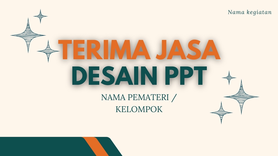 Presentasi - Pembuatan Presentasi Power Point ( PPT ) Dengan Desain Custom - 1
