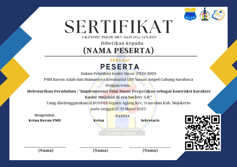 Digital Printing - Sertifikat Acara - 5