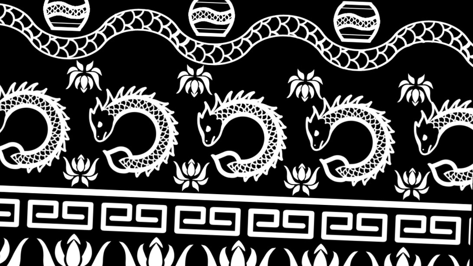 วาด/ออกแบบแพทเทิร์นเสื้อผ้า - Mini Dragon Jar - 1