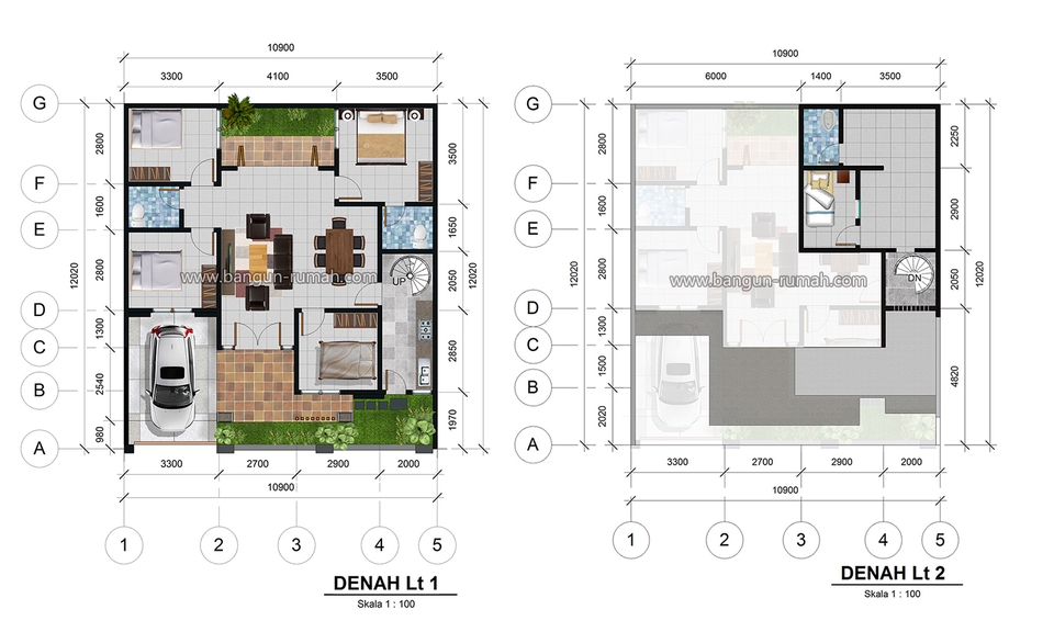 CAD Drawing - DRAFTER CAD, DESIGN INTERIOR DAN EKSTERIOR - 8