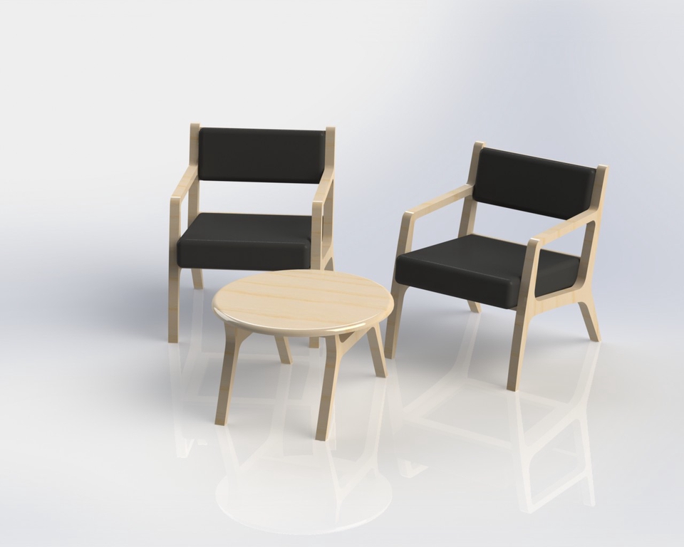 Desain Furniture - Design 3D / 2D product furniture untuk visualisasi produk ataupun gambar kerja - 3